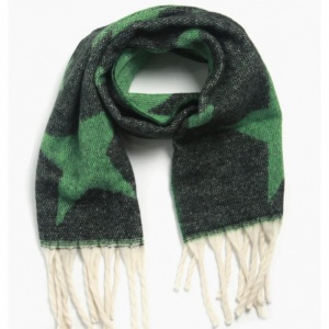 Star Scarf - Green